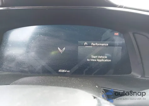 2021 Chevrolet Corvette Stingray Rwd 1Lt из США, поврежденный, VIN 1G1YA2D47M5120520